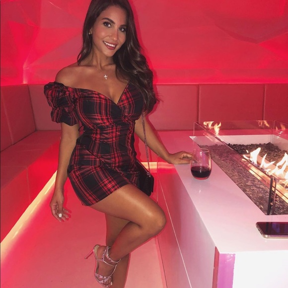 Zara belted plaid dress bloggers favorite - Picture 2 of 9